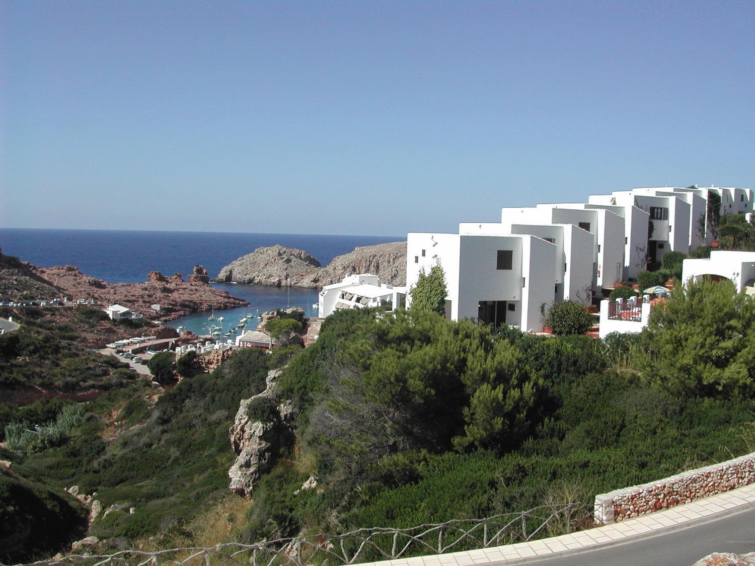 Apartamentos Sa Cornisa Cala Morell Esterno foto